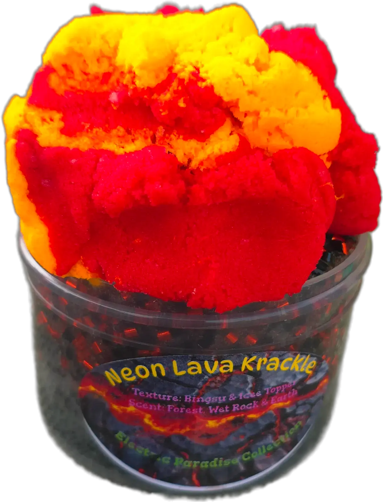 Neon Lava Krackle - DIY, 10oz DYI Slime Handmade Stress Relief Sensory  Squeeze