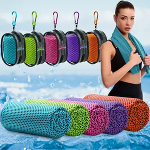 New Transparent Portable Travel Storage Bag Quick-drying Physical Sports Towel Super Quick-drying Soft And  Gym Camping Beach Activities Cooling Towel