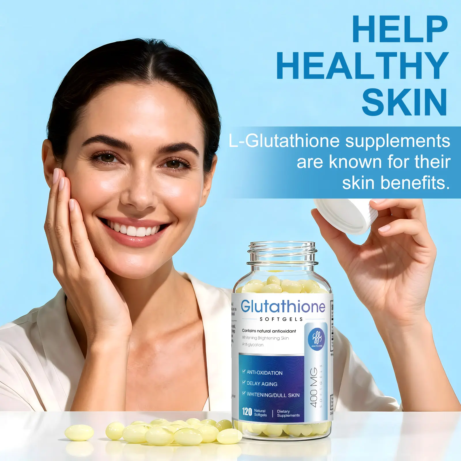 glutathione soft gel Liposomal Glutathione main image 1