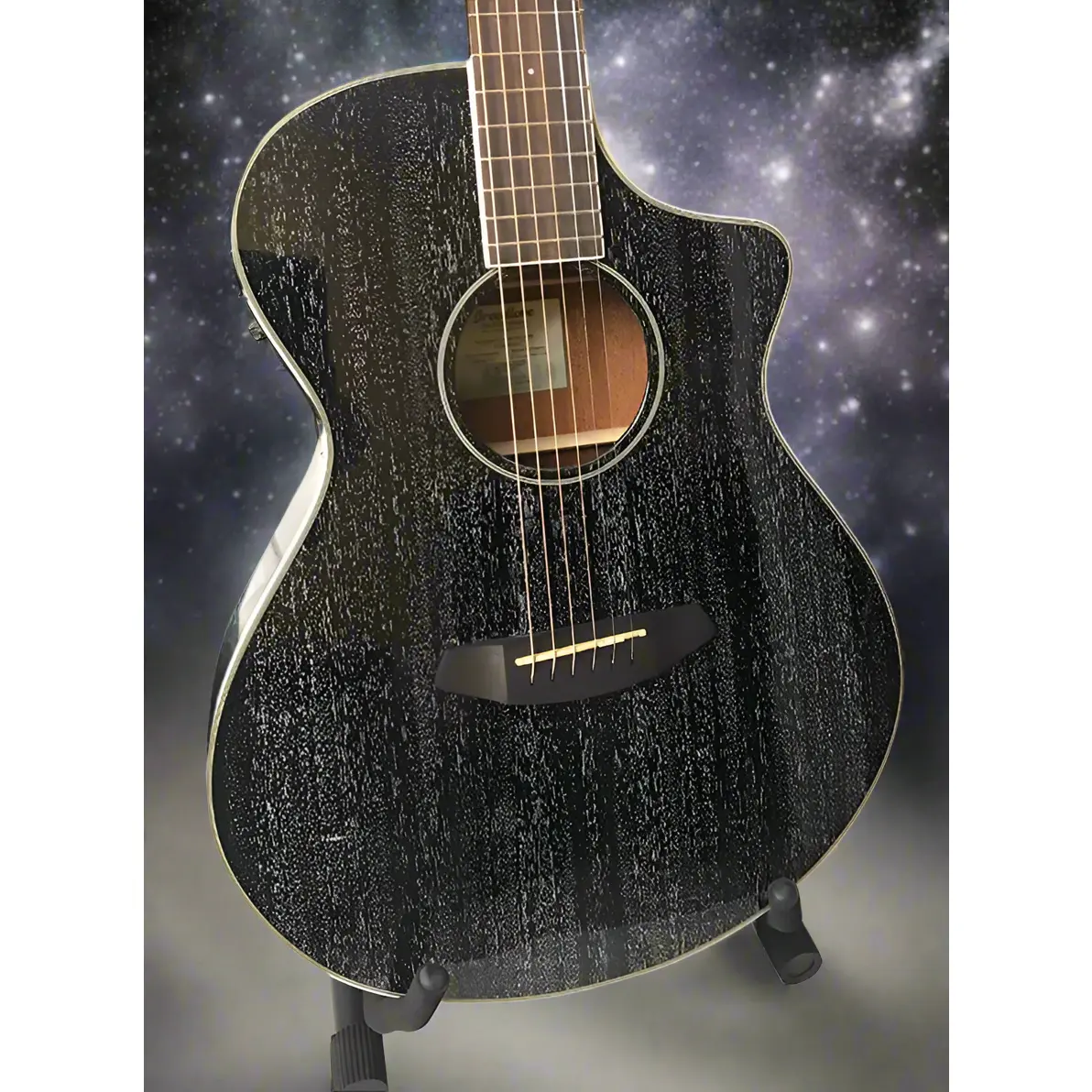 Breedlove ECO Rainforest S Concert Acoustic-Electric Guitar, Night Sky Limited Edition