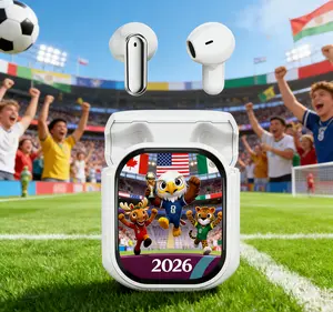 Wireless Earbuds with LED Digital Display 24H Playback IPX4 Waterproof Hi-Fi Stereo Built-in Mic for Clear Calls Lightweight Comfort Daily Use