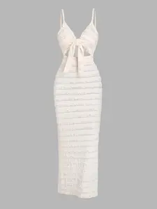 Women's Plain Bodycon Dress, Casual Fashion Spaghetti Strap Sleeveless Dress for Party Club Dating Wear, Ladies Spring & Fall Clothes