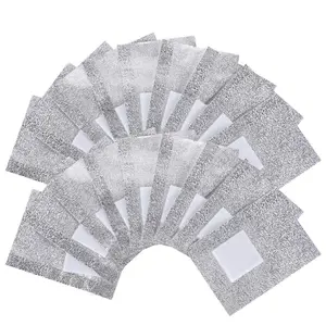 400 Pcs Gel Nail Polish Remover Wraps Nail Foil Wraps Soak Off Cotton Pads Lint Free Finger Nail Wipes