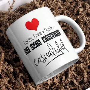 Casualidad 11oz Ceramic Mug - Perfect for Your Morning Drinks - Drinkware