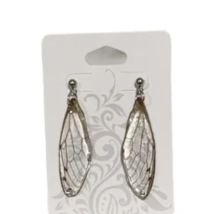 Nature’s Wings Handmade Cicada Earrings for Women