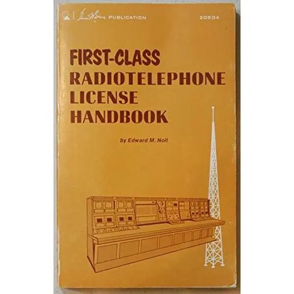 Used First-Class Radiotelephone License Tutorial Handbook by Edward M. Noll (Paperback)