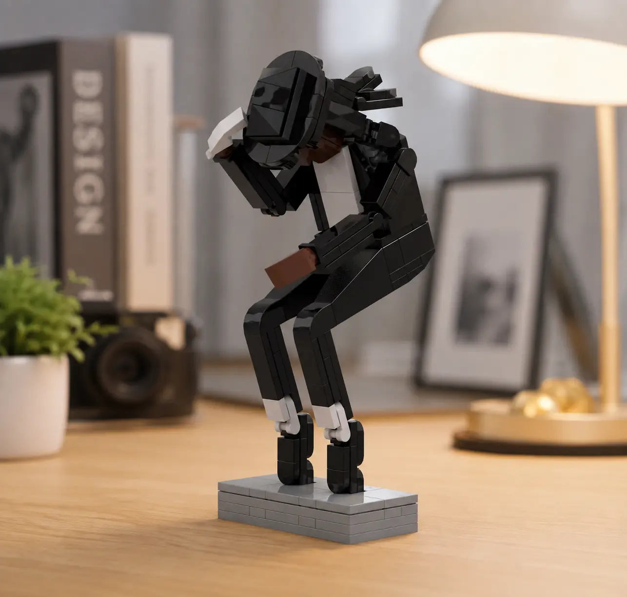 Building Block Toy for Assembling Michael Jackson, Classic Dance Pose Figure, Tribute to a Legendary Icon, Gift for Michael Jackson Fans backtoschool
