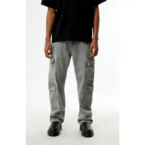 Pacsun Men's Dylan Baggy Jeans Cargo Gray