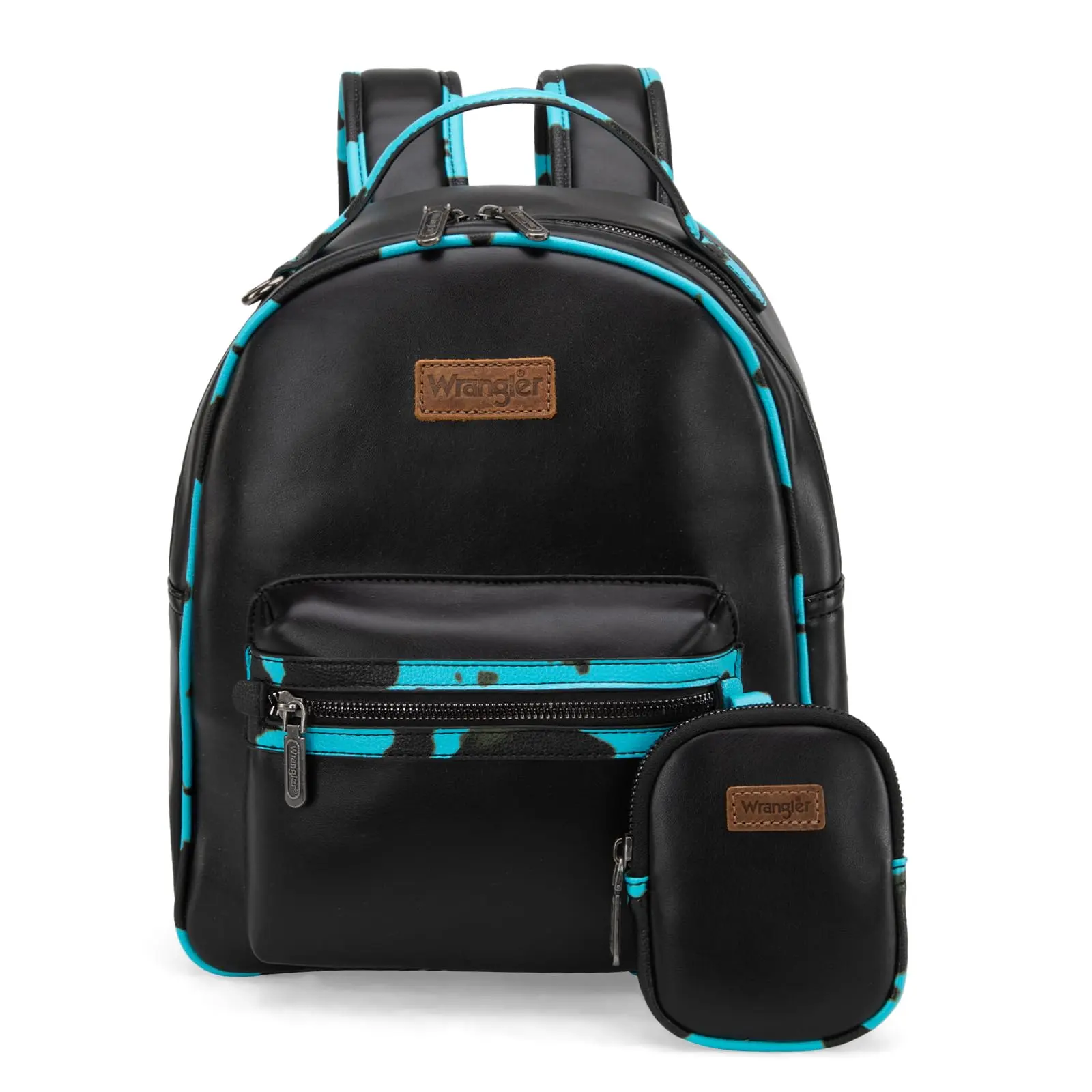 Medium Cow Print Turquoise