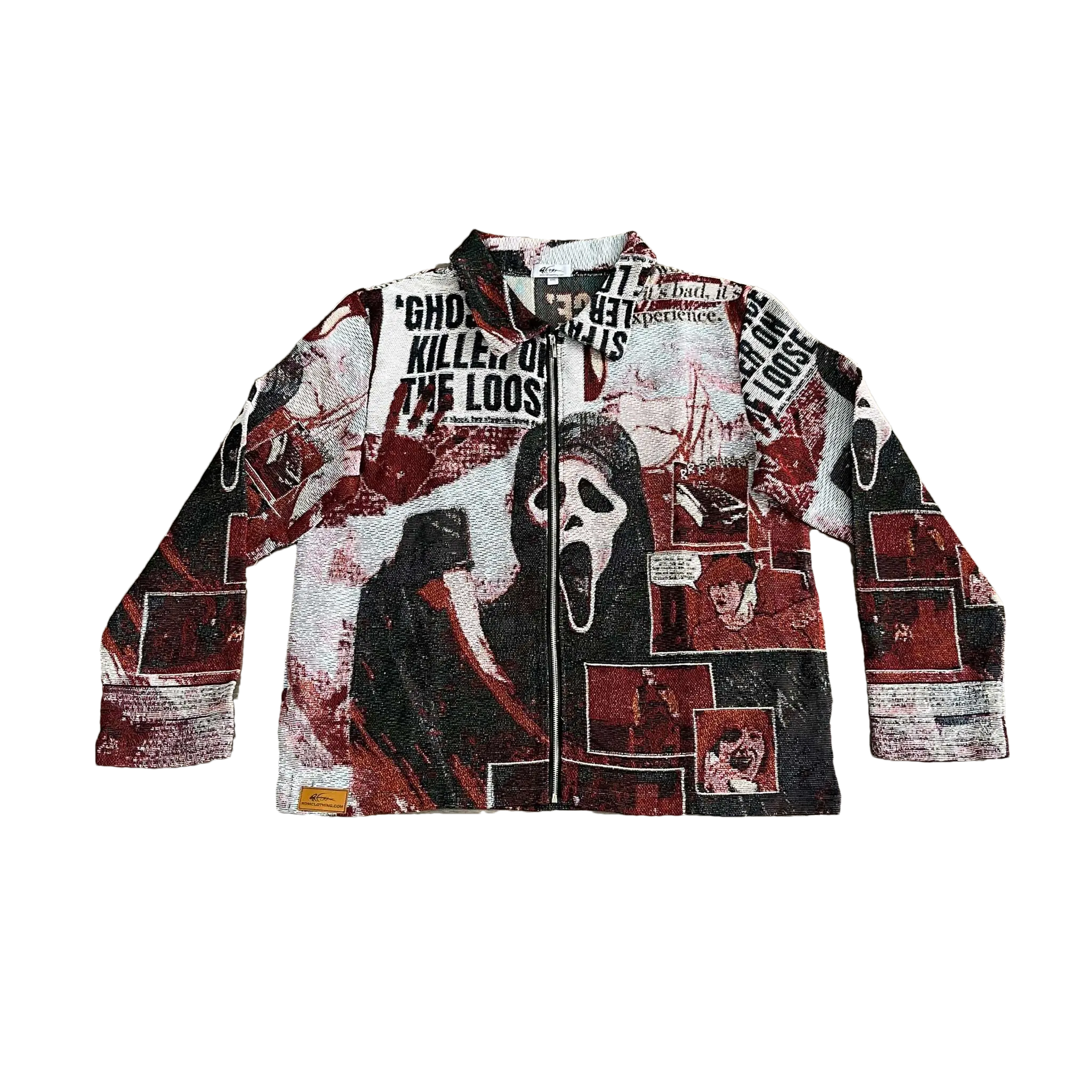 Halloween Scream Tapestry Jacket