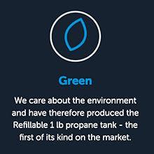 Flame King 3lb Steel Propane LP Tank Cylinder with Gauge and OPD