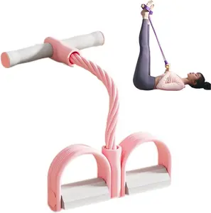 Multifunction Pedal Resistance Band, Elastic Pull Rope Fitness, Full-Body Workout at Home Gym, Exercise Sit-up, Yoga, Abdominal Training
