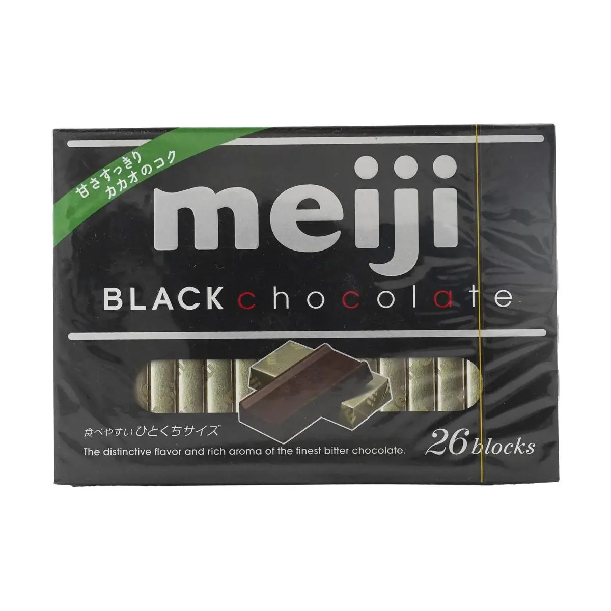 MEIJI Japanese Dark Chocolate 120g 26 Pieces Rich Flavor