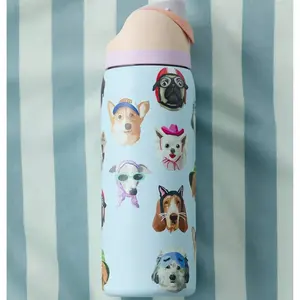 Owala UO Exclusive Dog Collage FreeSip 32 oz Water Bottle Owala UO Exclusive Dog Collage FreeSip 32 oz Water Bottle