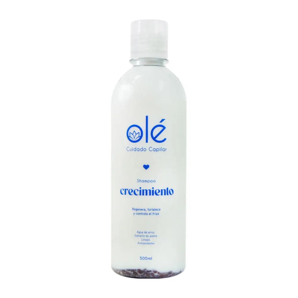 Ole Capilar Shampo revitalizante de arroz y linaza 500ml