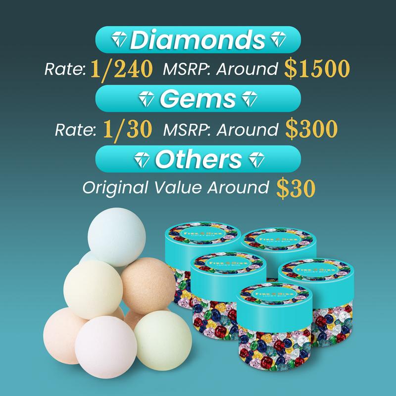 Fizz & Rizz Mystery Box of Ring - Fashion Jewelry Mystery Box - Secret Jewelry - Bubble Bomb - Surprise Gift