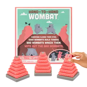 Hand-To-Hand Wombat by Exploding Kittens - Fun Party Card Game - 3 to 7 Players - For Adults, Tweens, and Kids 7+