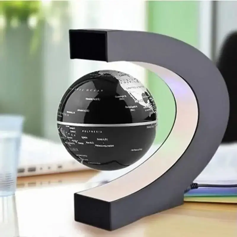 Magnetic Levitation Globe LED World Map Floating Lamp for Home Decoration