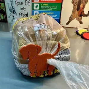 Cat Butt Bread Clips, Cat Bread Bag Ties, 3D Printed Reusable Dog And Cat Bread Bag Clips for Food Bags, Squeezing Food, Fruit, And Bread Bags. Fun And Easy-To-Use Animal Designs to Keep Your Food Fresh Longer (Cat) Kitchen Food Preservation