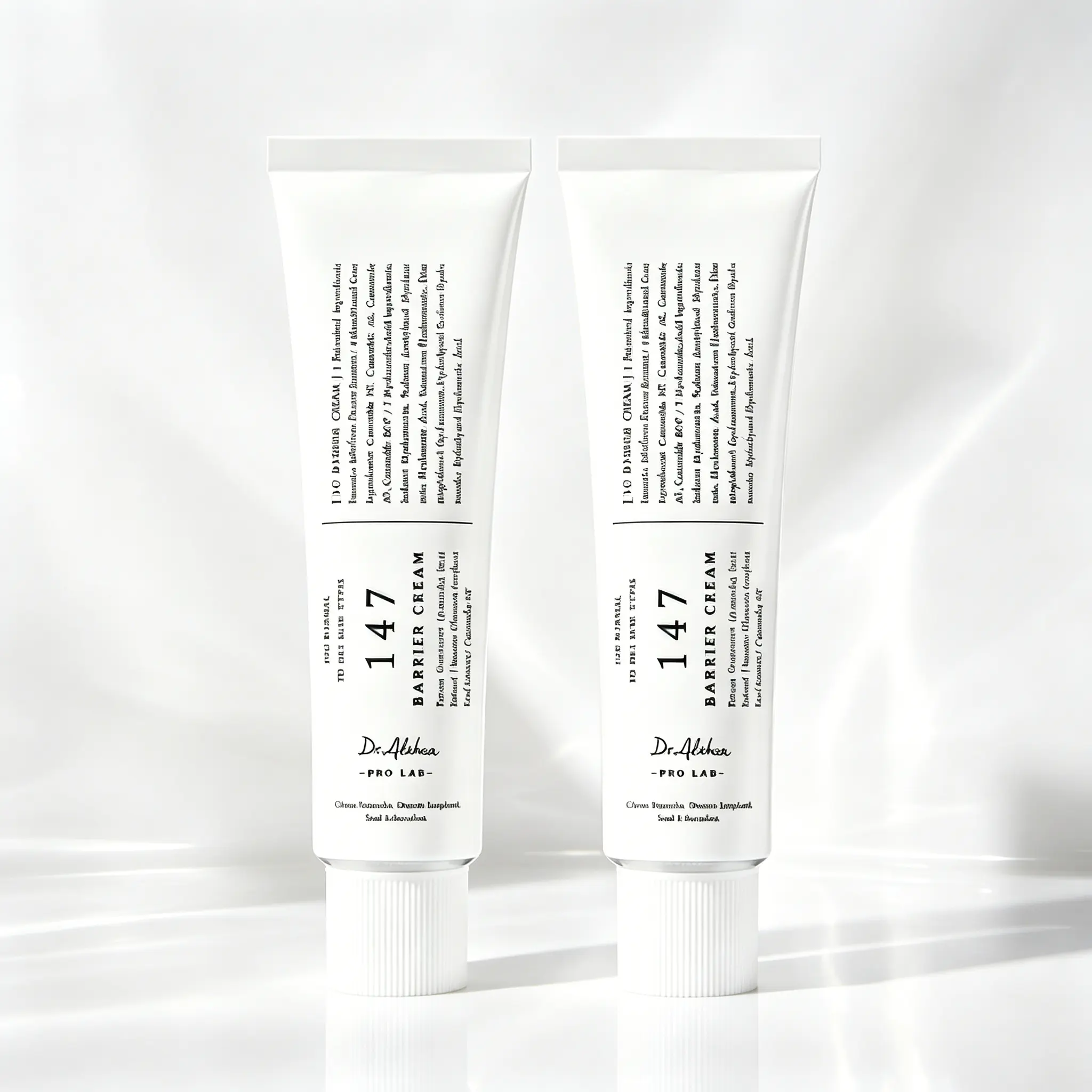 Dr.Althea 147 Barrier Cream - Hyaluronic Acid & Ceramides Deep Hydrating Vegan Face Cream, Universal Korean Daily Moisturizer