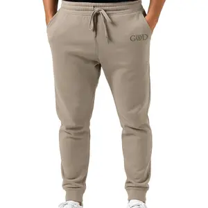 God Is "Joggers" - Tan/Army Green