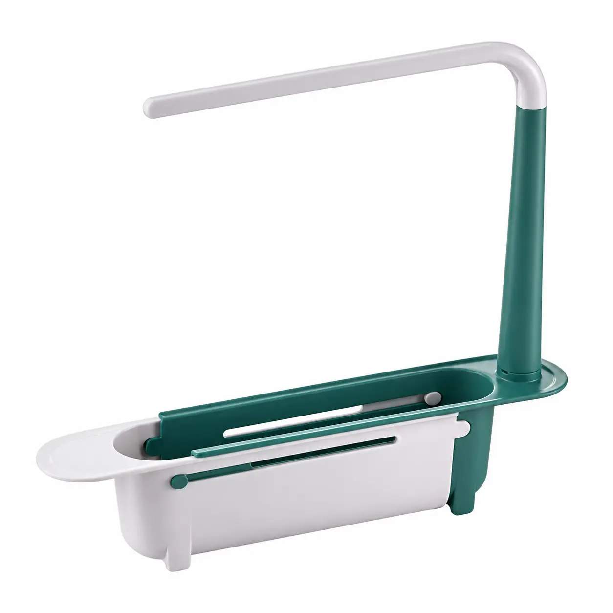 1PCS Retractable Sink Shelf - Adjustable-Length Sink Organizer & Expandable Kitchen Towel Rack 1PCS Retractable Sink Shelf - Adjustable-Length Sink Organizer & Expandable Kitchen Towel Rack