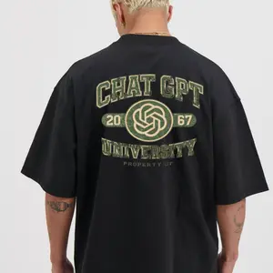 Unisex Chat GPT Graphic T-Shirt - Premium Menswear, Casual Streetwear, Round Neck, Soft Breathable Durable Lightweight Fabric, High-Quality Print, Everyday Wear Gift Idea
