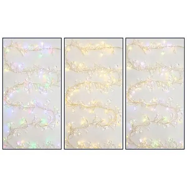 August & Leo Crystal Beaded String Lights Set of 3 August & Leo Crystal Beaded String Lights Set of 3