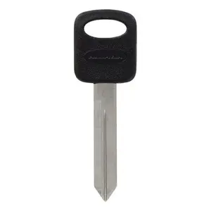 Hillman 5937115 Automotive Blank Double Sided Universal Key for Ford - Black & Silver, Pack of 5