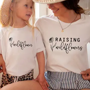 Mommy And Me T-shirt, Floral Mom And Mini Shirt, Mother's Day Tshirts, Mom Life Tee, Mama Mini Matching Gift, Floral Mama Mini Outfit, Shirts women