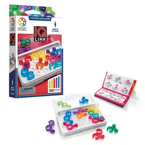 IQ Link – Travel Brain Teaser Puzzle Game with 120 Challenges | Ages 8+