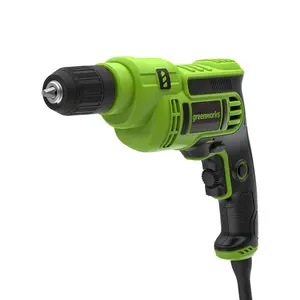 Greenworks 7 Amp 3/8in Keyless Corded Drill Greenworks 7 Amp 3/8in Keyless Corded Drill