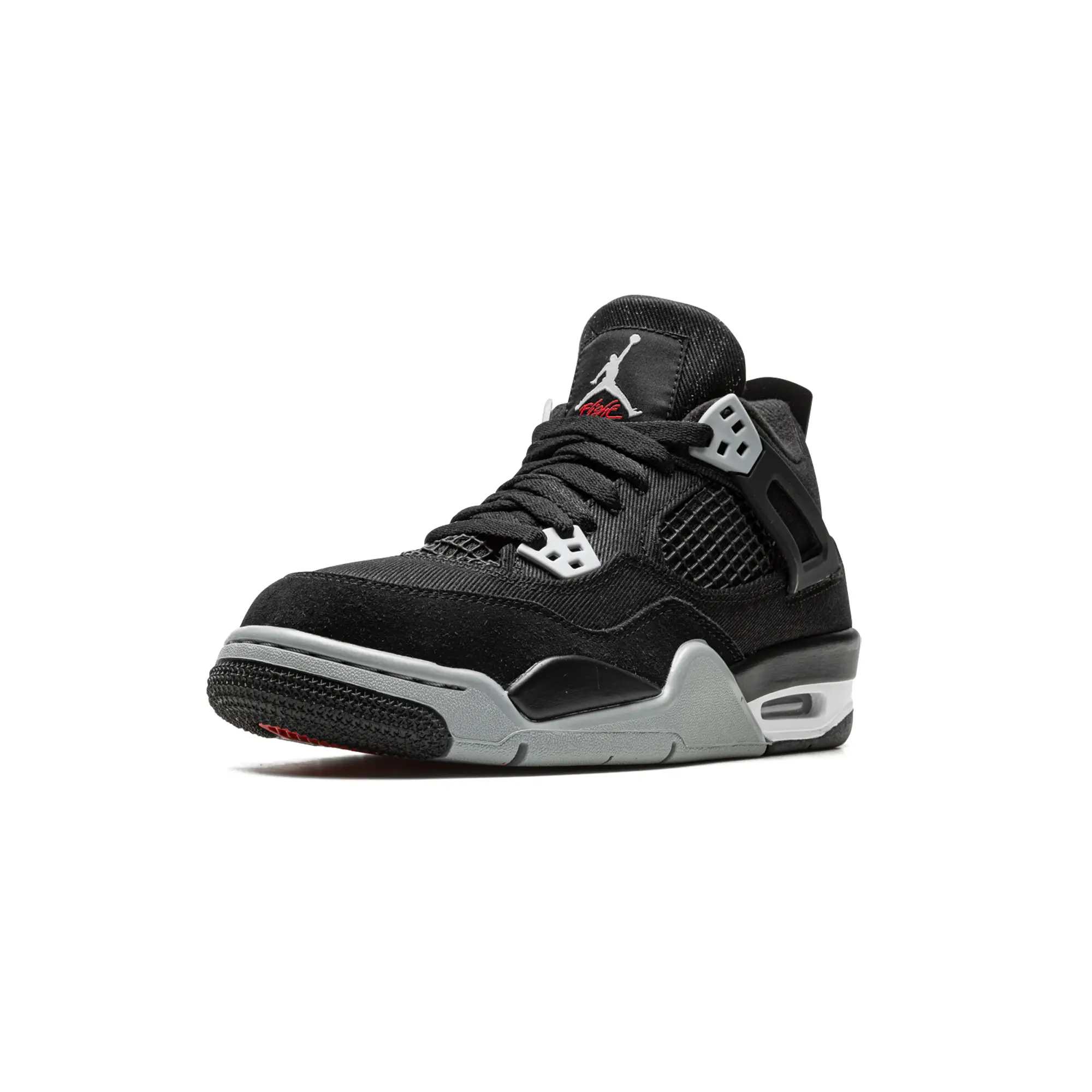 Air Jordan 4 Retro Black Canvas GS 2022 - Size 6Y OG ALL - (DV0553-006) Jordan Air Jordan 4 Retro SE  main image 3