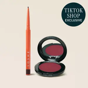 Snatched & Blushed Duo: SOSHE Beauty Waterproof Precision Eyeliner and Blurring Pillow Blush