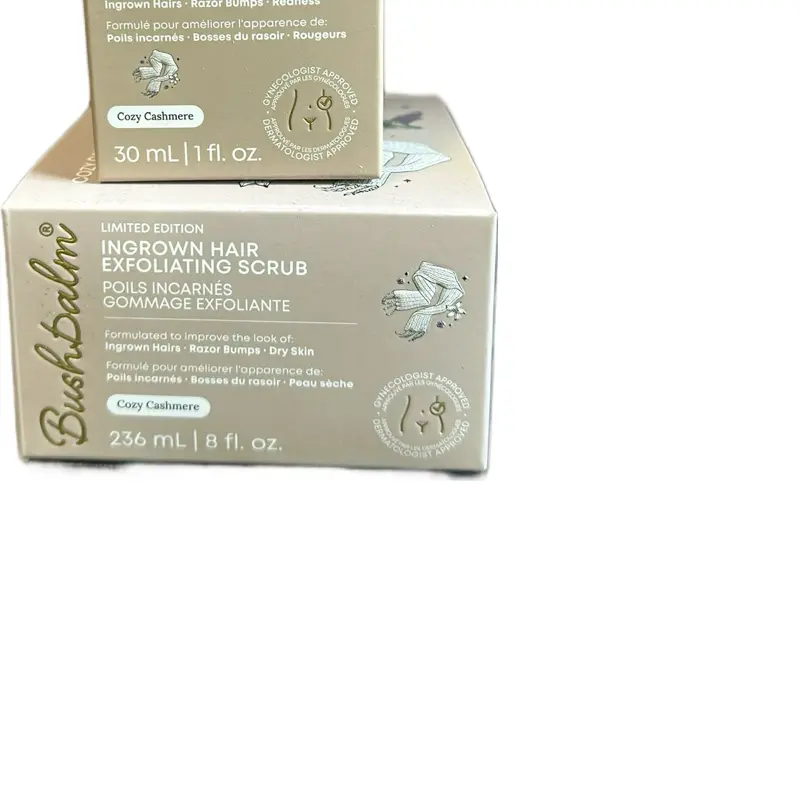 2 Step Ingrown Hair and Razor Bump Kit (Different Scents) Warm Cashmere