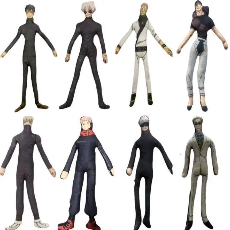 Jujutsu Kaisen Satoru Gojo Huggable Stuffed Animal - Cuddly Doll Gift, Japanese Anime Soft Toy, A101-38cm/A2-25cm Stuffed Figure for Birthday Gifting