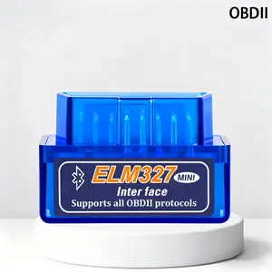 YMOBD OBD2 ELM327 Bluetooth V2.1 Vehicle Diagnostic Utility Tool OBD-II Wireless Automotive Diagnostic Scanner Portable Car Inspection Tool Lightweight and Durable Reliable Performance for DIY Repairs Compatible with iOS/Android Systems