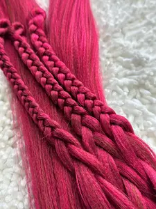 Raspberry Braiding Hair