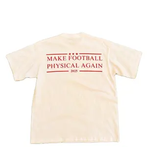 MAKE FOOTBALL Physical AGAIN T-Shirt - Men's Tops, Comfortable Fit, Ideal for Football Fans - Menswear