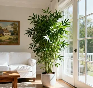 Lucky Bamboo Seeds for Indoor Plants Low Light Home Decor Easy to Grow in Pots Houseplant Starter Kit for Beginners Ideal for Home & Office Decor