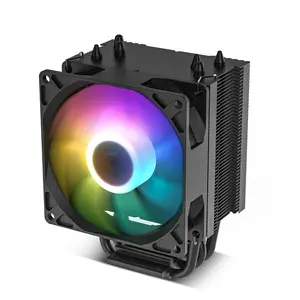 V3 CPU Air Cooler w/ARGB Lighting and PWM Smart Control - Compact Design with Height of 133mm & 92mm Fan, Direct Heat Pipes, Aluminium Fins, for AMD AM4/AM5 & Intel LGA1851/1700/1200/115X