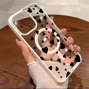 Premium Magnetic Phone Cases for iPhone11/12/13/14/15/16//17/Air/promax/Plus Popular Love Heart y2k cased MagSafe Ready, Anti-Fall, Springtok and Ultra-Thin Design | Perfect for Everyday Use Screen Protector Resistance