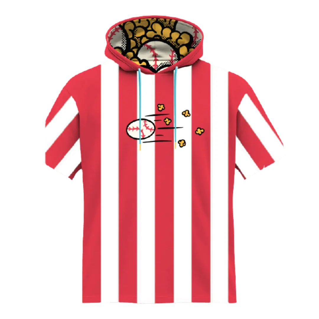 Popcorn Striped Shoodie