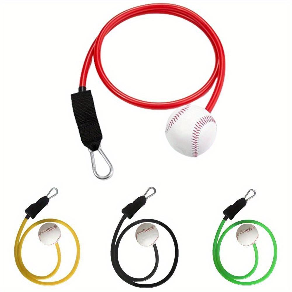 Multi-use Durable Resistance Trainer Rubber Pitching Band, Muscle Strength Training Fitness Equipment for Sports & Outdoor Activities