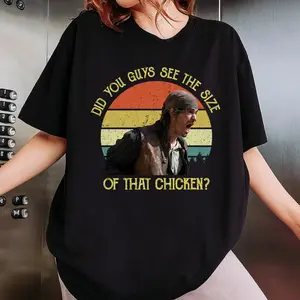 The size of that Chicken T-Shirt, Vintage Young Guns Tee, Old movie quote shirt, Funny Quote Tshirt, 80s Retro Cowboy movie Sweatshirt, Gift For him
