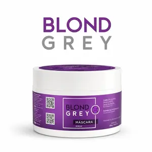 Blond Grey Hair Mask