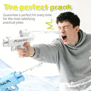 Double-Sided Fun Prank Water Gun, Reusable Fillable Launcher, Single Hand Operation, Perfect for Parties, Birthdays, Halloween, Christmas