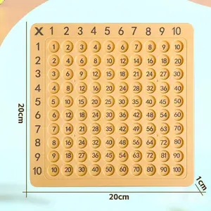 Multiplication Table Game Board, Table Math Games, Math Learning Tool, Visual Learning Tools, Interactive Activity, Quick Press Pop Design, Educational Stress Relief Toy, 20cm Size