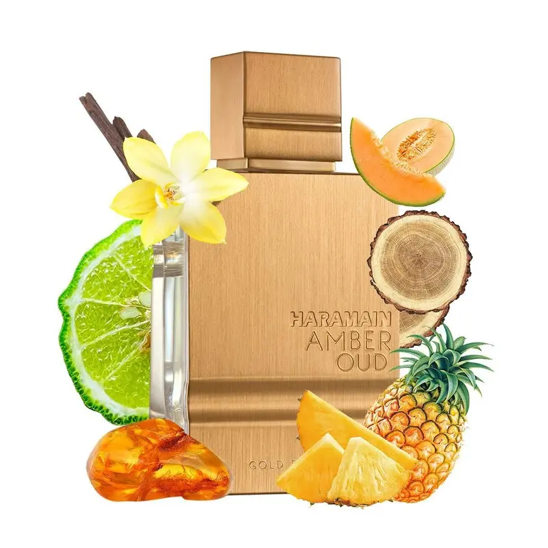 AL HRARMAIN Amber Oud Gold Edition - Arabian Perfume for Women and Men Unisex - Luxury Perfume Amber - 60ML