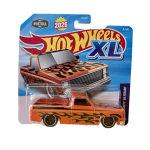 Hot Wheels XL '83 Chevy Silverado Pickup Truck Diecast